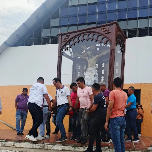 El Santo Cristo del rostro Sereno en la Frontera.